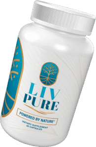 Liv Pure supplement bottle – natural liver support formula